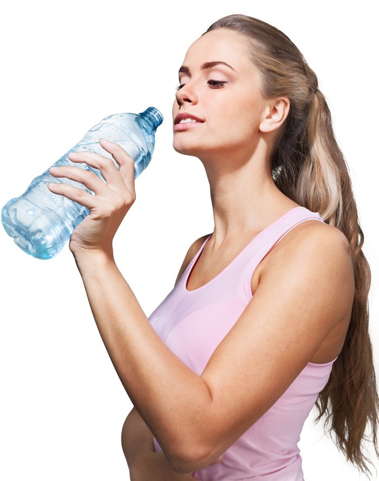 Woman Drinking Water